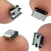 IC-266B-4 Dişi Type-C Soket USB-C Konnektör Şase 16 Pin