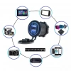 IC-266C-1 Pano Tip İkili USB 4.2A Mavi Ledli Soket