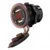 IC-266D Pano Tipi Voltmetreli 2li USB