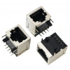 IC-266H-5 RJ45 Şase PCB Ucu 90° RJ45 Konektör