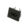 IEC320 C8 Erkek Power Soketi 90 Derece