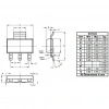 IRFL110 N Kanal Mosfet 1.5A 100V Sot223