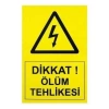 IS-Tİ1 21*14 cm Tehlike Etiketi