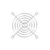 ITEL-09 Fan Koruma Teli 90x90mm
