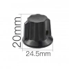 K18-B 6mm Potansiyometre Başlığı - 25x20mm