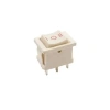 KCD1-5 ON-OFF-ON Anahtar 6-Pin - Beyaz