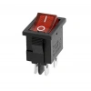 KCD1 Kırmızı Işıklı On/Off Anahtar 4 Pin