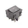 KCD4-602 ON-OFF Switch 6 Pin Siyah