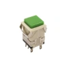 KD2-23 19mm Işıksız Anahtarlı Push Buton - Yeşil