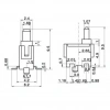 KFC-W-07A Micro Switch NO 2-Pin