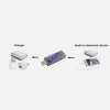 KWS-V20 Led Ekranlı USB Voltmetre Ampermetre USB Şarj ve Kapasite Cihazı