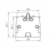 LAY5-BE101 22mm Kontak Blok (NO) Yeşil