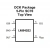 LM94022BIMG/NOPB SMD Sıcaklık Sensör Entegresi