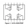 LMC660CMX SOIC-14 SMD OpAmp Entegresi
