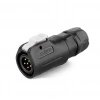 LP-12-C06PE-02-001 6-Pin Su Geçirmez Konnektör - Erkek