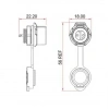 LP-12-J06SX-02-101 6-Pin Su Geçirmez Konnektör - Dişi