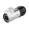 LP-20-C03PE-03-001A 3-Pin Su Geçirmez Konnektör - Erkek