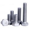 M6x30mm Cıvata Beyaz Altıköşe 5.8 Kalite DIN933