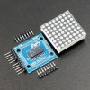 MAX7219 8x8 Dot Matrix Kartı - Peşpeşe Takılabilir