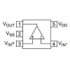 MCP6001T-I/OT SOT-23-5 Smd OpAmp Entegresi