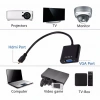 Micro Hdmi to Vga Kablo Dönüştürücü Çevirici Adaptör Siyah
