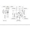 Mini Salyangoz Fan 12V 50x50mm
