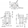 MK10 3D Yazıcı Alüminyum Soğutucu Gövde - 27x20x12mm