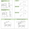 MT8-S00D300A06 SPDT NO+NC 3-Pin Toz Geçirmez Micro Switch