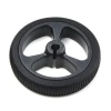 N20 Motor Uyumlu Tekerlek 34mm Siyah