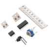 NE555 + CD4017 LED DIY Elektronik Eğitim Kiti - Kara Şimşek