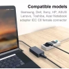 Notebook PC Laptop Güç Power Adaptör Kablosu Yonca Kablo 1.5m