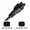 Notebook PC Laptop Güç Power Adaptör Kablosu Yonca Kablo 1.5m