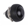 PBS-33B 12mm Push Buton - Siyah