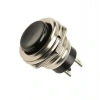 PBS26 16mm Push Buton - Siyah