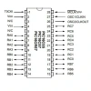 PIC16C57C-04I/P Dip-28 8-Bit 4 MHz Mikrodenetleyici