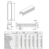 PIC16F1936 I/SP DIP28 8-Bit 32MHz Mikrodenetleyici