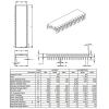 PIC16F1939-I/P PDIP-40 8-Bit 32MHz Mikrodenetleyici