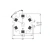 Power Led PCB Alüminyum