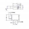 PS-12D33 3 Pinli Yaylı Buton