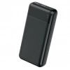 PW-105 2.4A LED Işıklı Type-C Mikro Girişli 2 x USB-A Çıkış 20.000mAh Powerbank