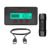 PZEM-033 8-120V Pil Voltaj Kapasite Göstergesi + 100A Şönt + 1m USB Kablo