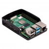 Raspberry Pi 4 Lisanslı Muhafaza Kutusu - Siyah