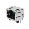 RJ45 8P8C Işıklı Dişi Ethernet Konnektörü - PCB Tipi