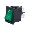 RL3-4 ON-OFF Yeşil Işıklı Anahtar 4-Pin KCD1
