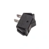 RS606 Tekli Dar 2-Pin On/Off Anahtar - Siyah