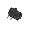 RS606 Tekli Dar 2-Pin On/Off Anahtar - Siyah