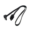 SATA 3 III 6Gbps HDD SSD Hard Disk Hard Drive Kablosu 90C - Siyah