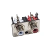 SCP662B 3.5mm Stereo RCA Jack Dişi - PCB Tip