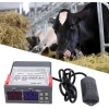 STC-3028 220V LCD Ekranlı Problu Termostat Dijital Sıcaklık Kontrol Cihazı