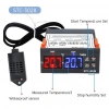 STC-3028 220V LCD Ekranlı Problu Termostat Dijital Sıcaklık Kontrol Cihazı